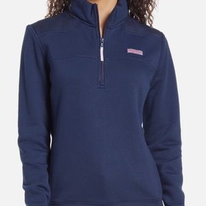 Vineyard Vines Navy Blue Shep Shirt 1/4 Zip